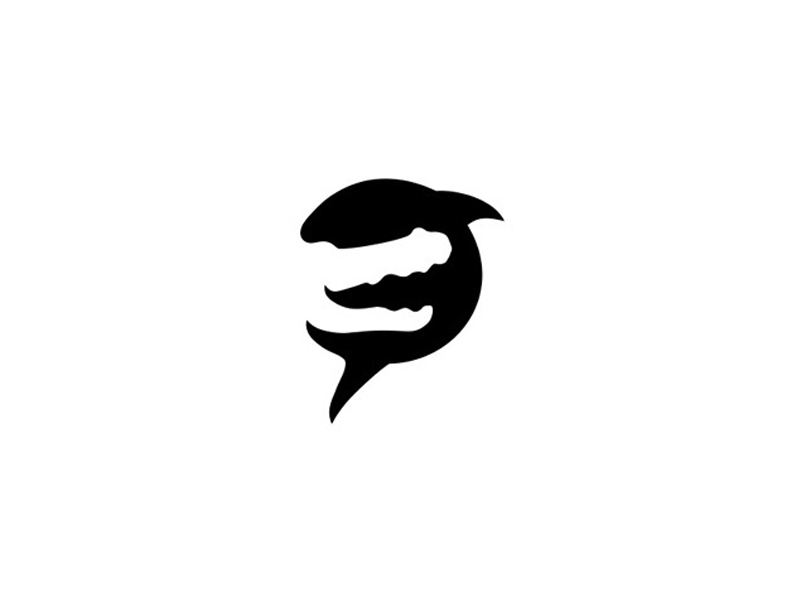 Logo crocodile + requin