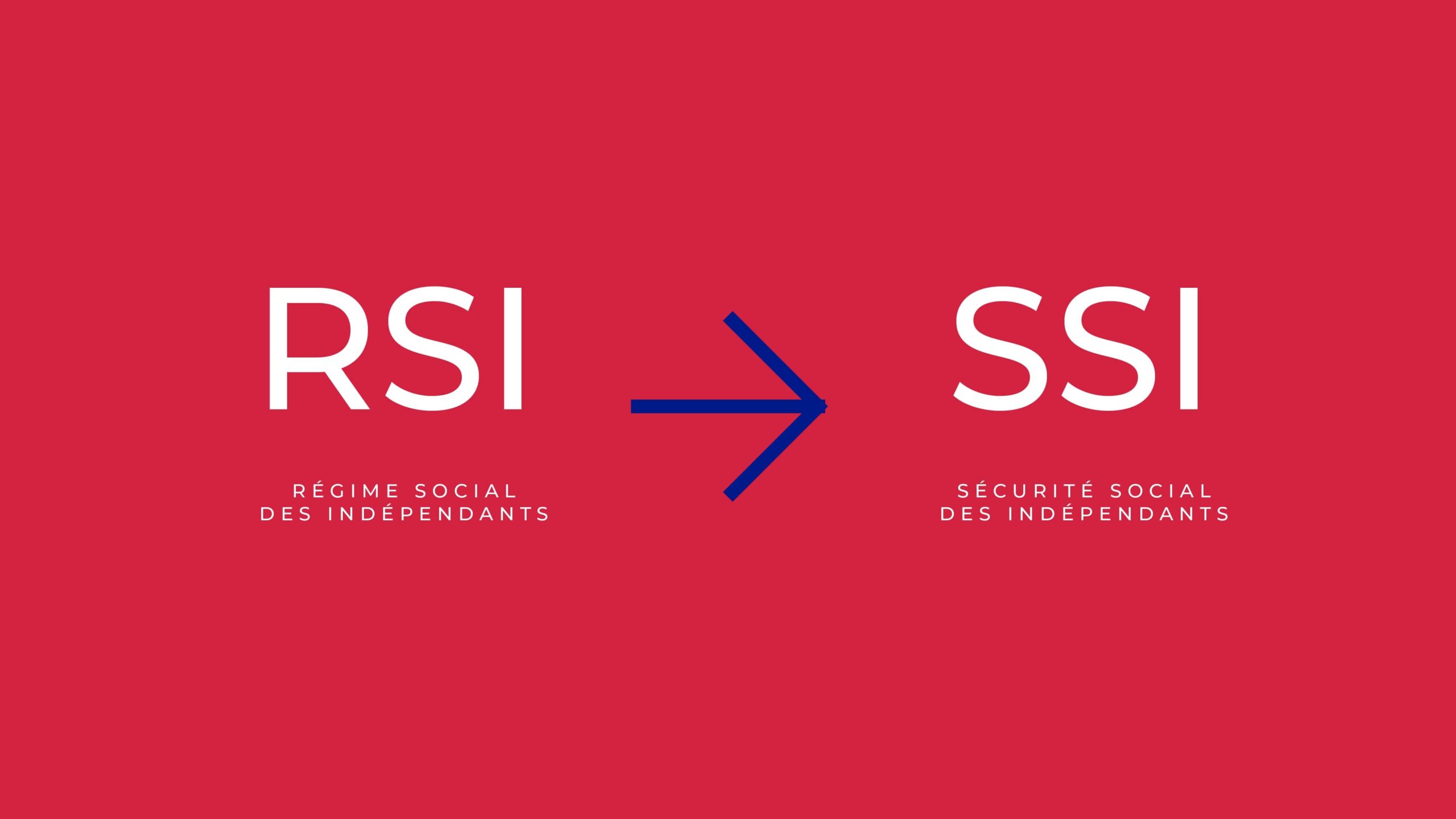 RSI - régime social des indépendants / SSI - sécurité social des indépendants