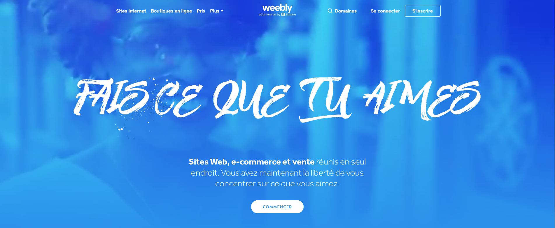 Les CMS e-commerce - Weebly