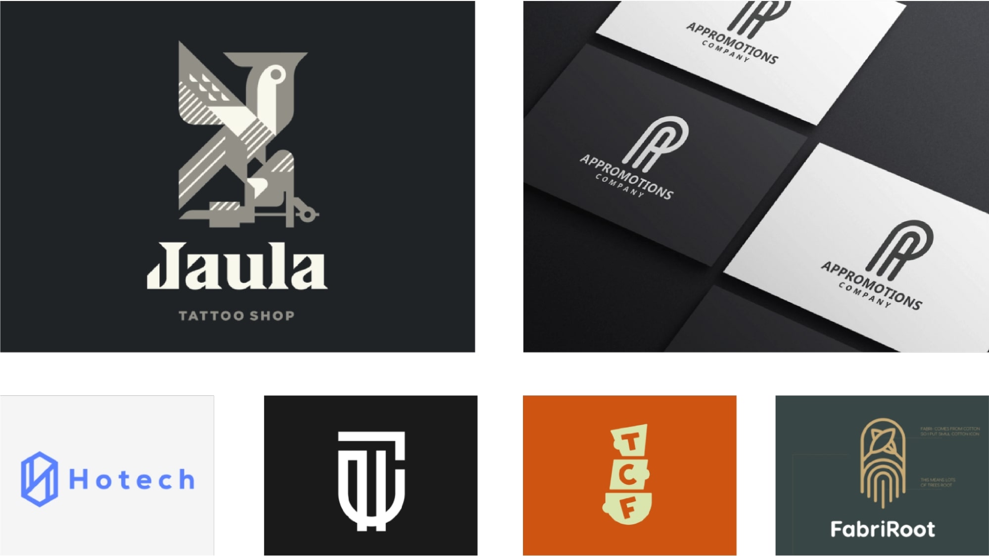 En gardant cela à l'esprit, explorons quelques variations intéressantes de logos hauts pour différentes entreprises.